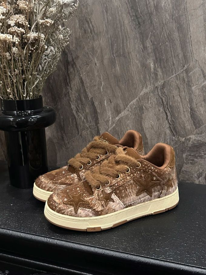 低帮 系带 皮革 