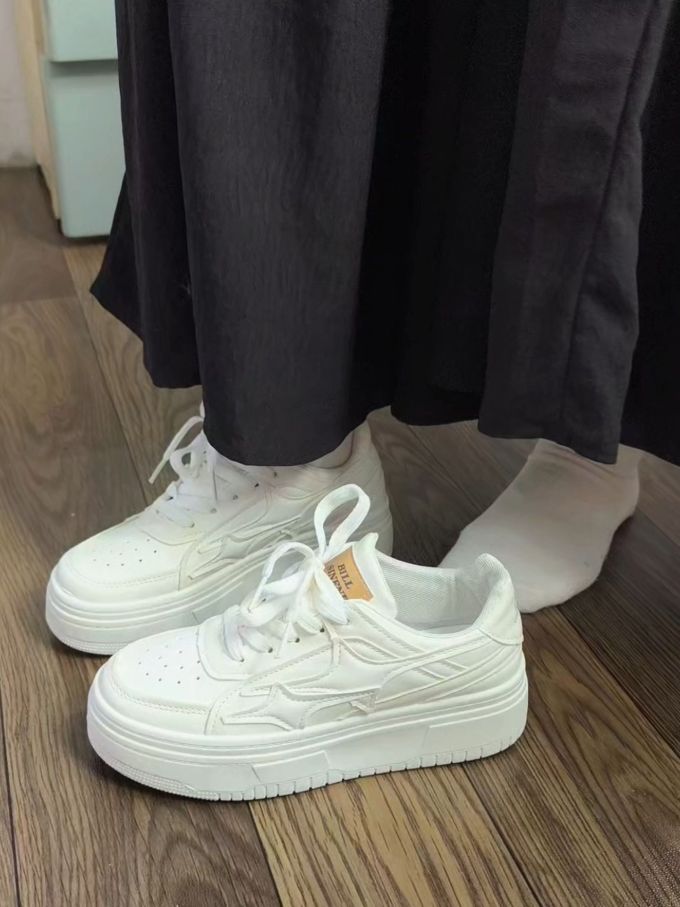 低帮 系带 魔术贴 皮革 