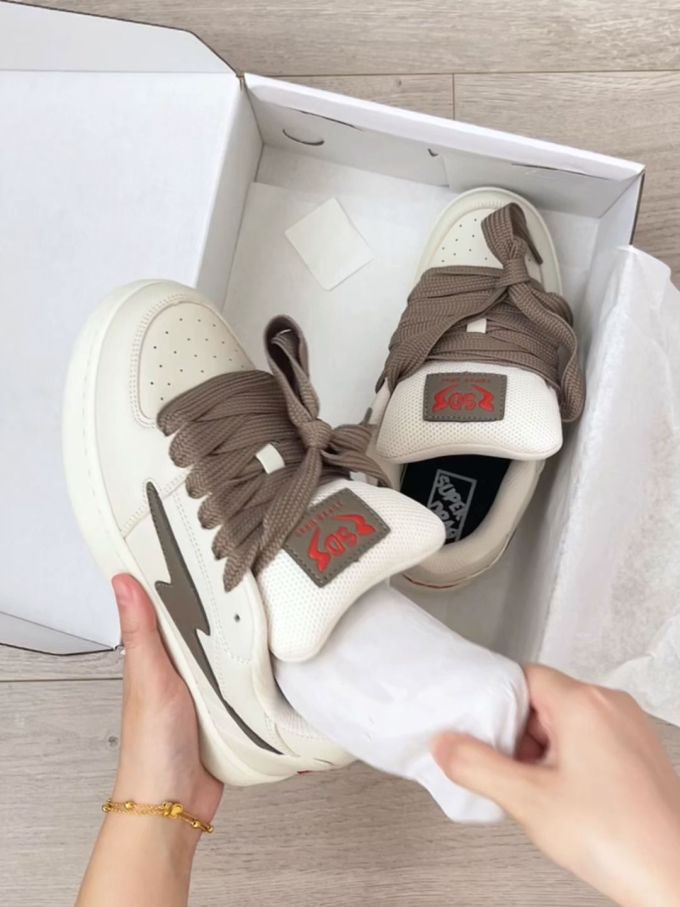 低帮 系带 皮革 