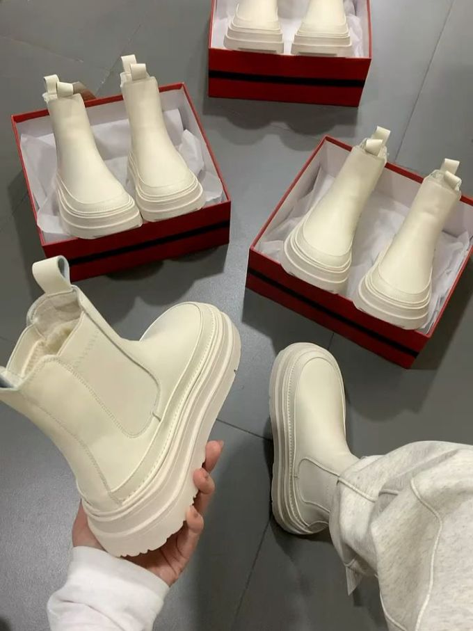 圆头 松紧带 皮革 