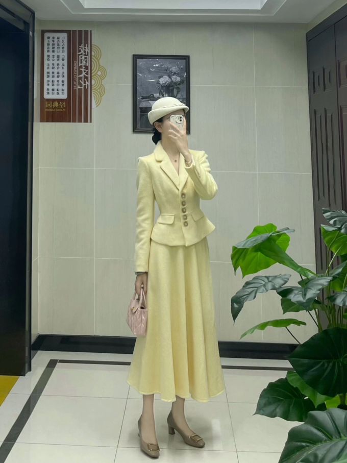 针织面料 A型 坚果绿 淑女 都市休闲 都市 