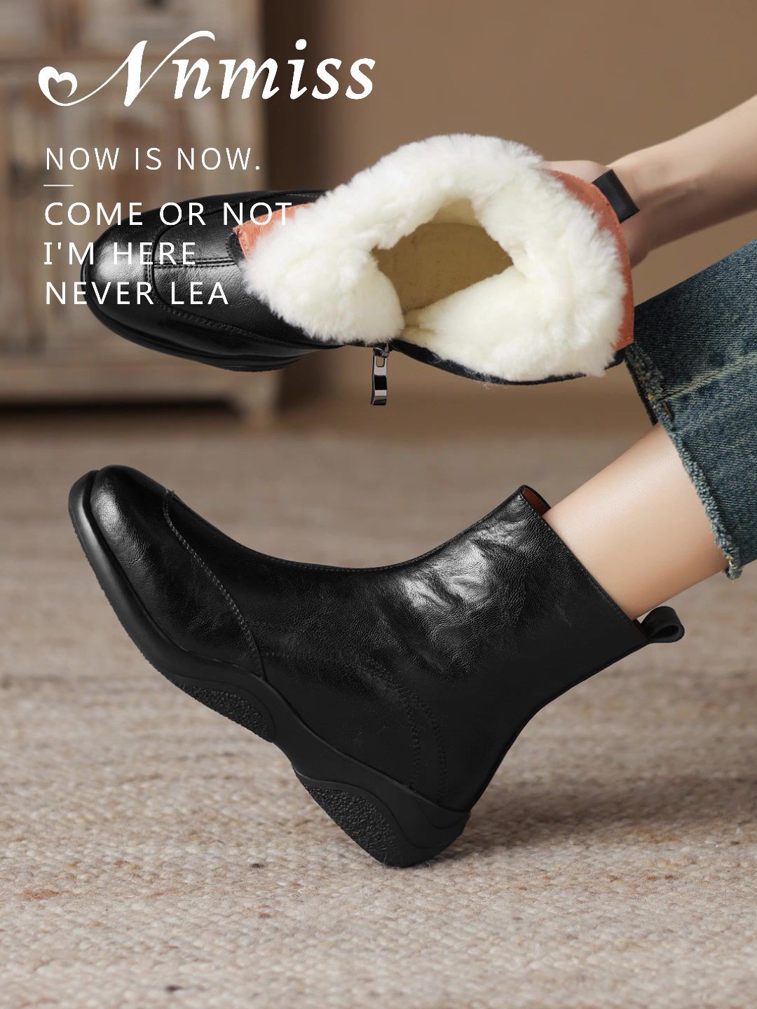 圆头 皮革  - VALI鞋履AI设计主图