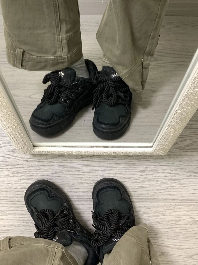 低帮 系带 