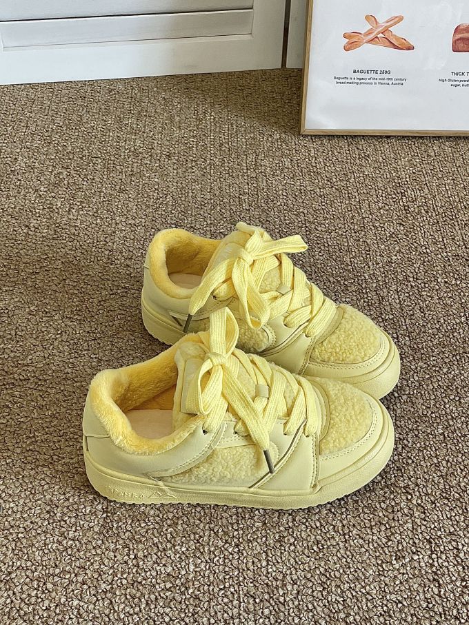 低帮 系带 魔术贴 皮革 