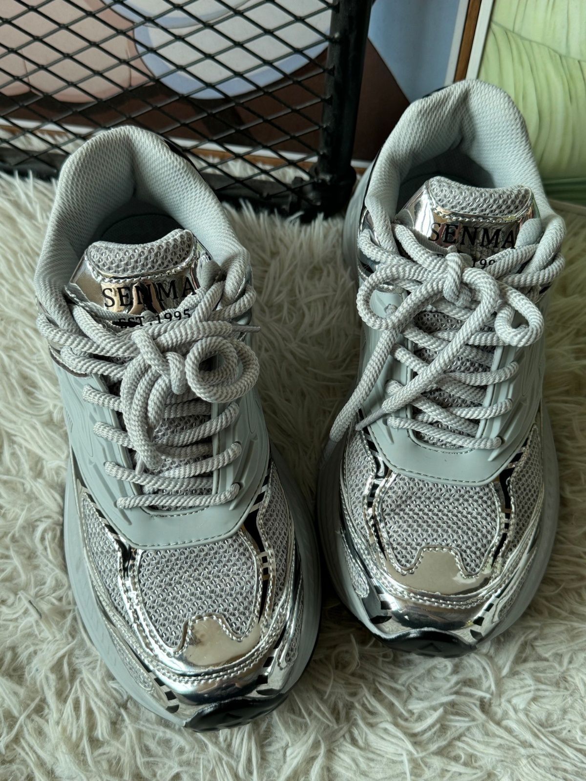 圆头 低帮 系带 网面  - VALI鞋履AI设计主图