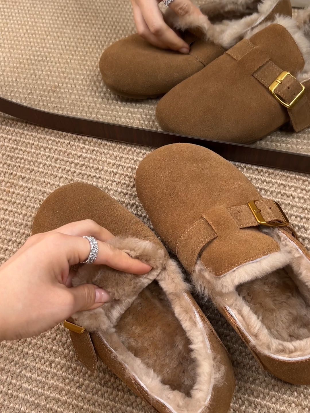 无帮 袢扣 皮革  - VALI鞋履AI设计主图