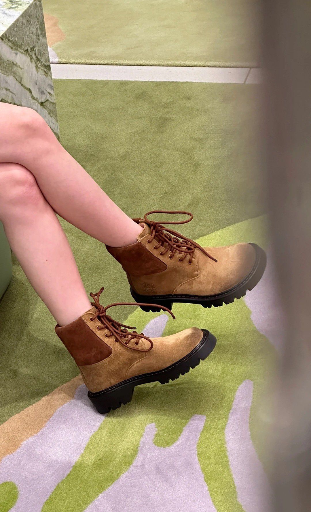 圆头 系带 皮革  - VALI鞋履AI设计主图