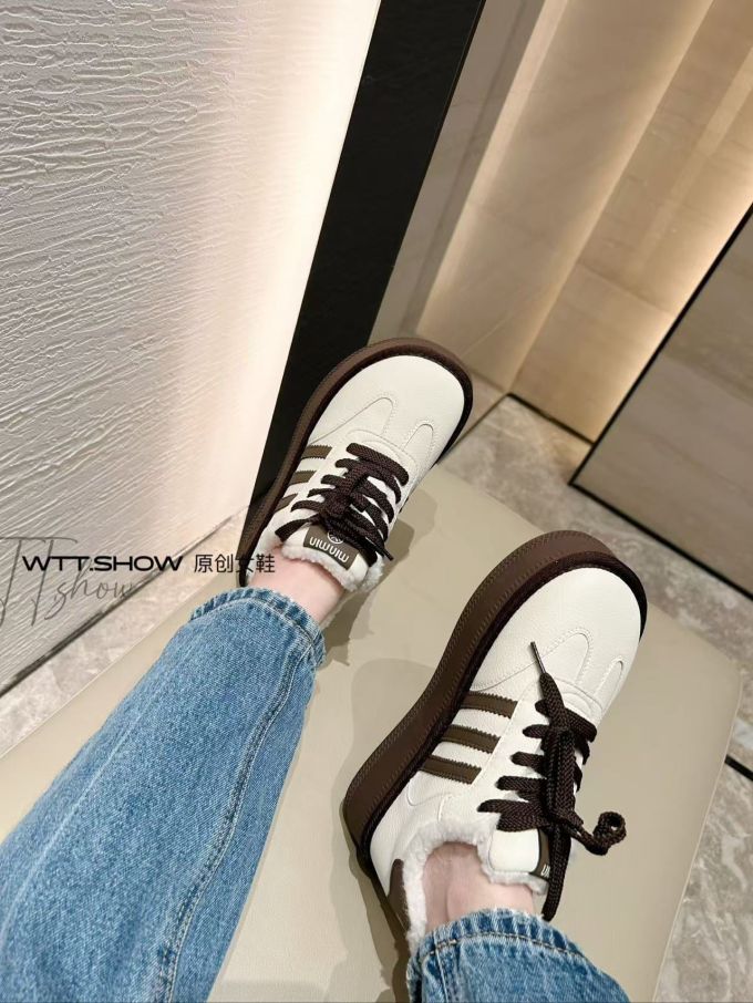 低帮 系带 皮革 