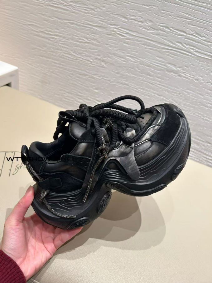 低帮 系带 皮革