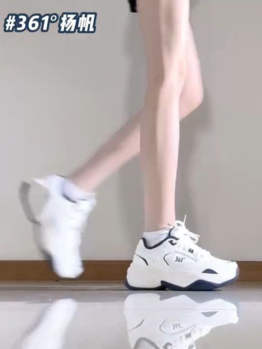 中帮 系带 皮革