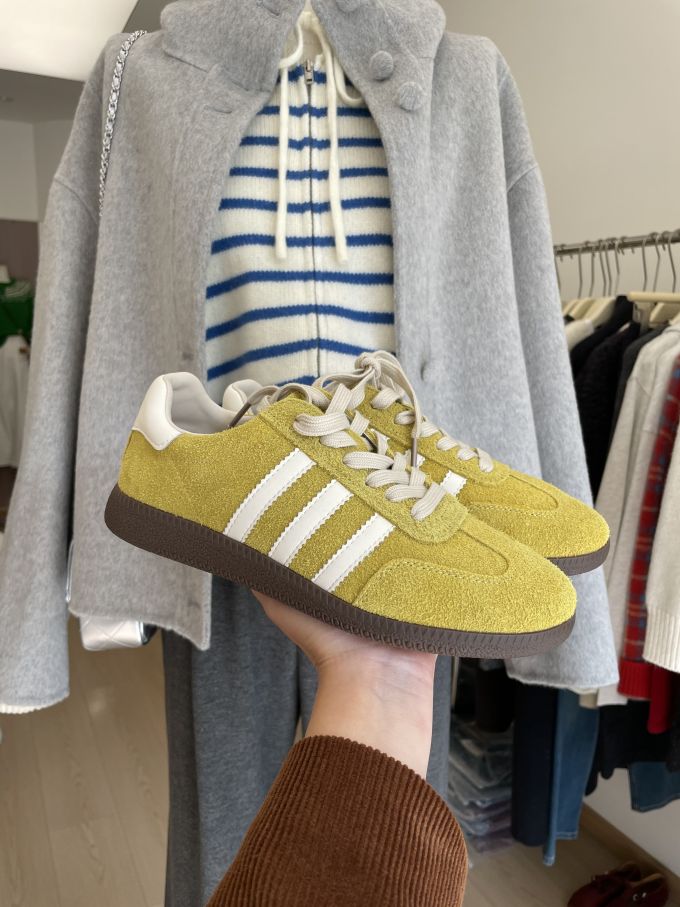 低帮 系带 布面 