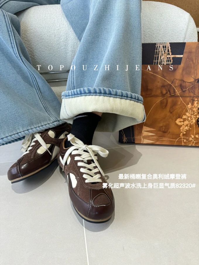 低帮 系带 皮革