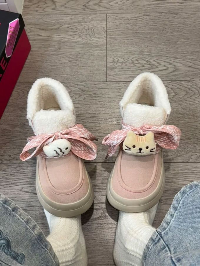 圆头 绒毛/绒面 