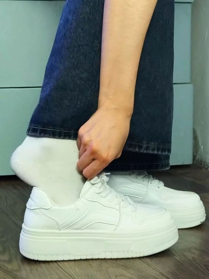 低帮 系带 皮革 
