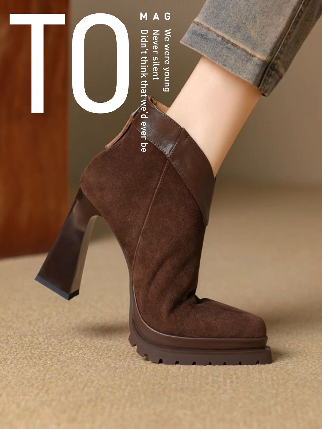 高跟 粗跟  - VALI鞋履AI设计主图