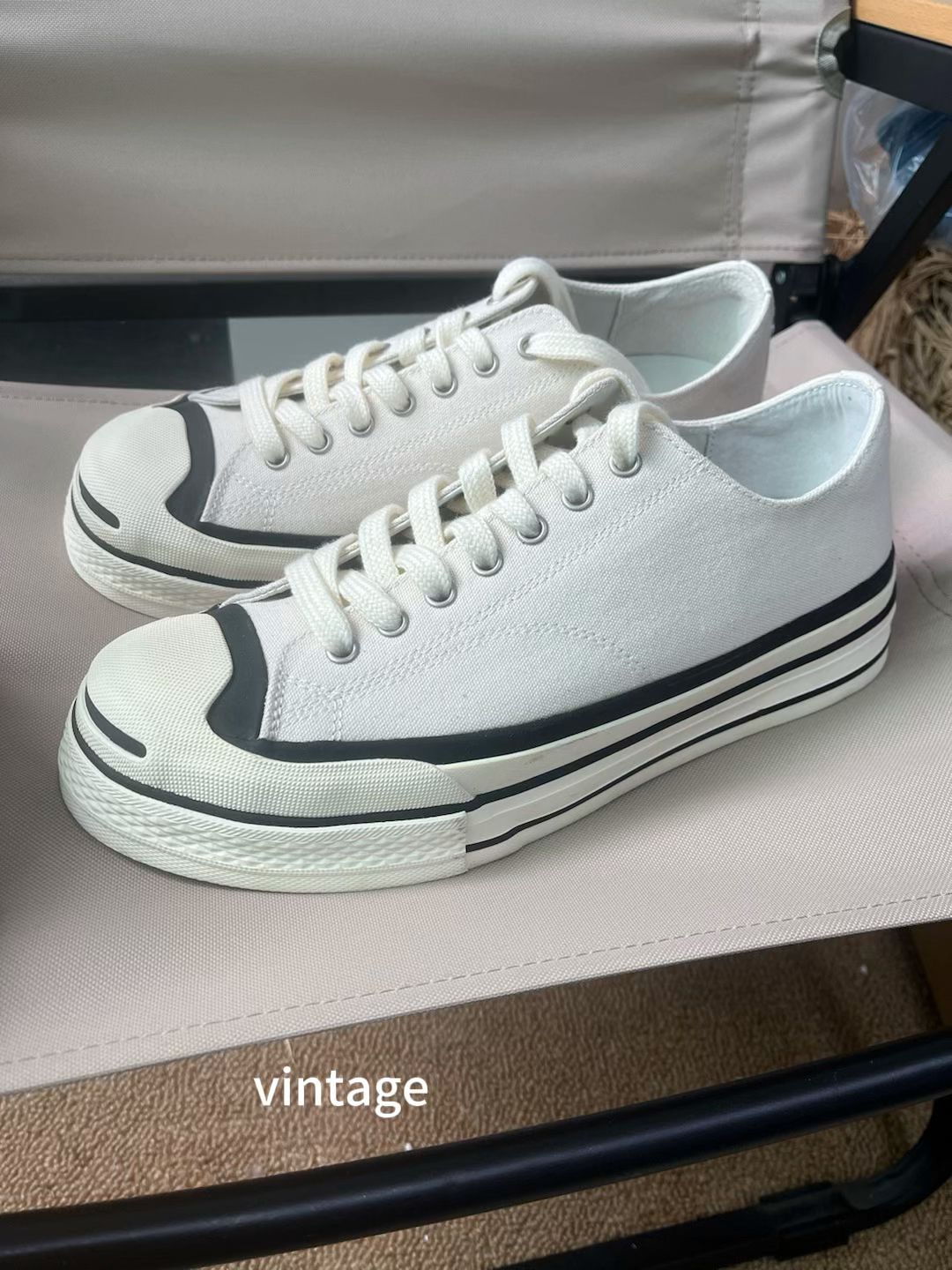 低帮 系带 布面  - VALI鞋履AI设计主图