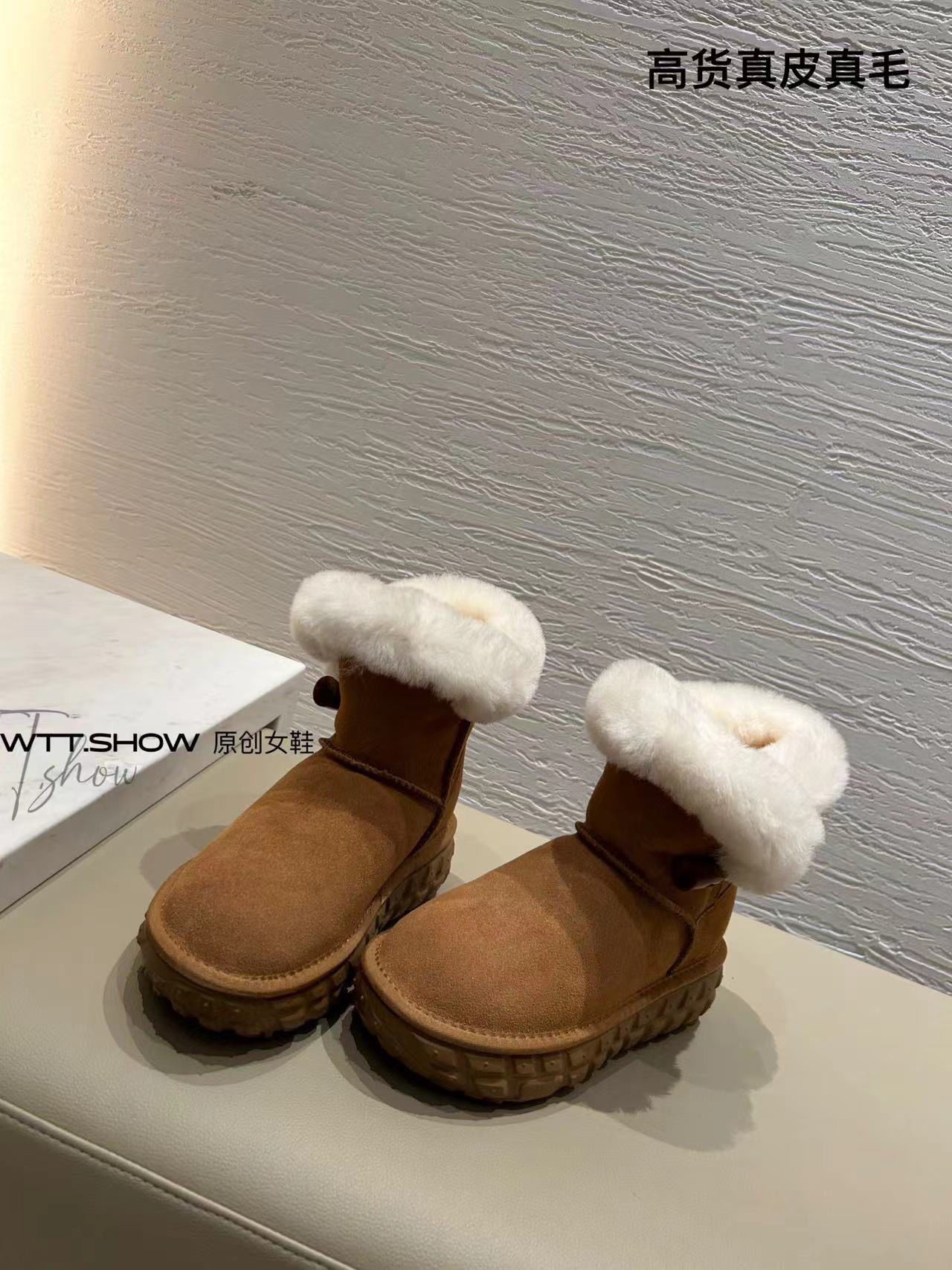 圆头 皮革  - VALI鞋履AI设计主图