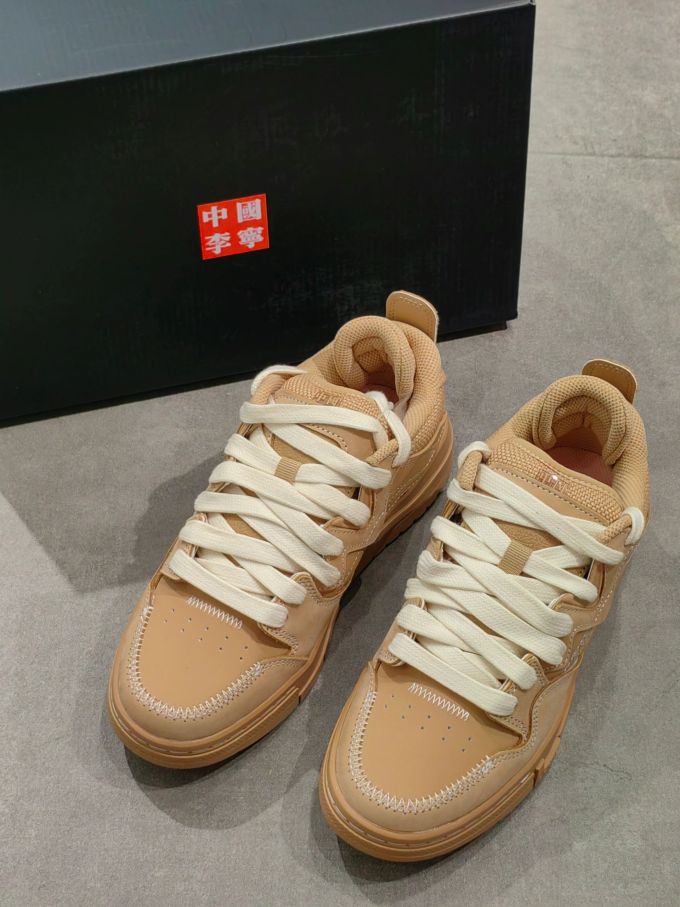 低帮 系带 皮革 