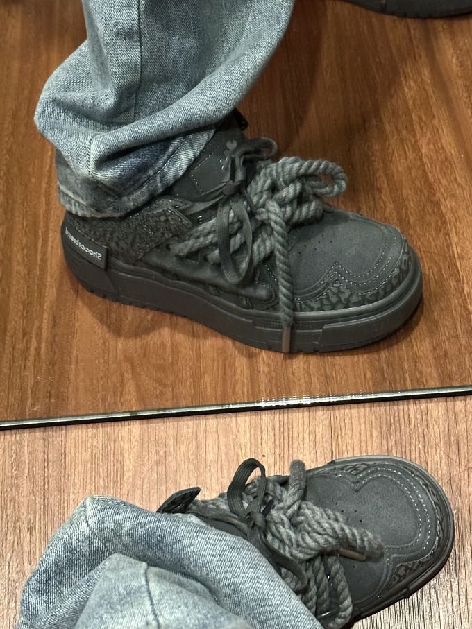 系带 皮革 