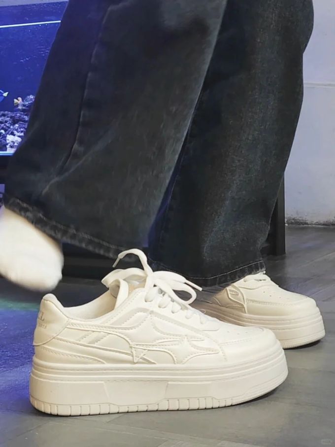 低帮 系带 皮革