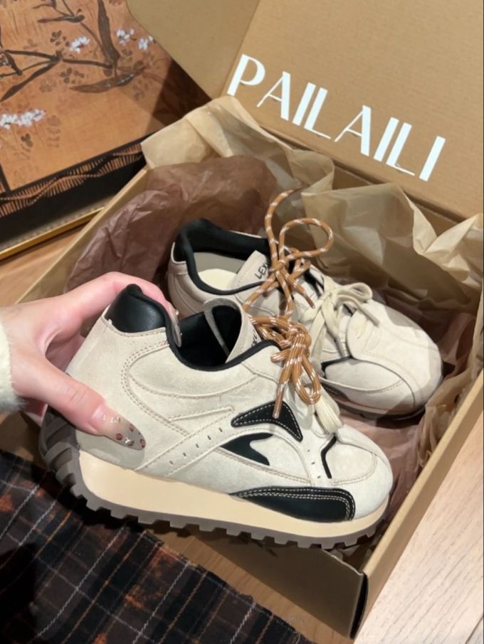 低帮 系带 皮革