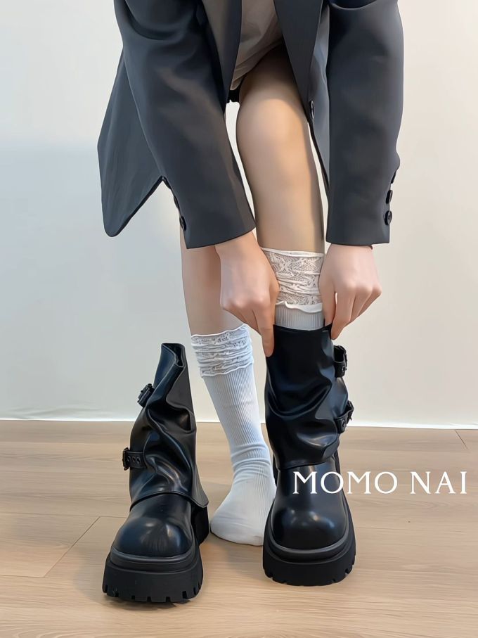 圆头 皮革 