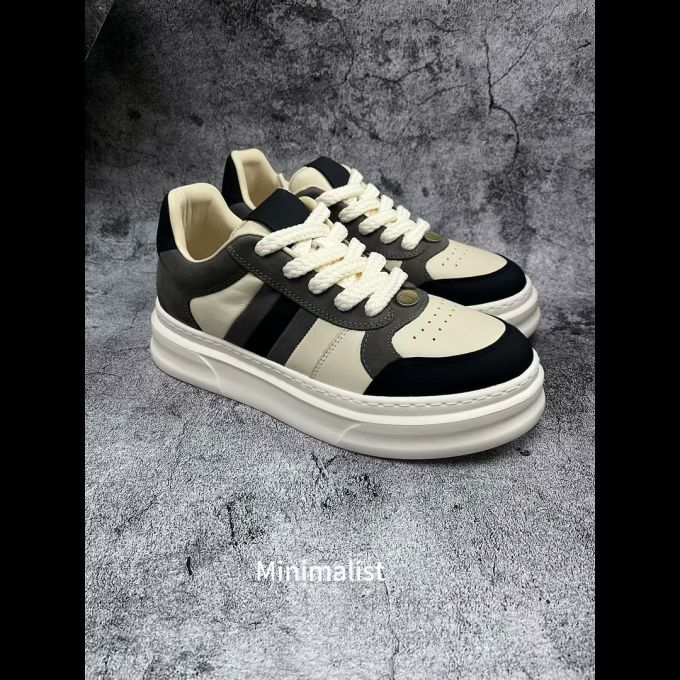 低帮 系带 皮革 