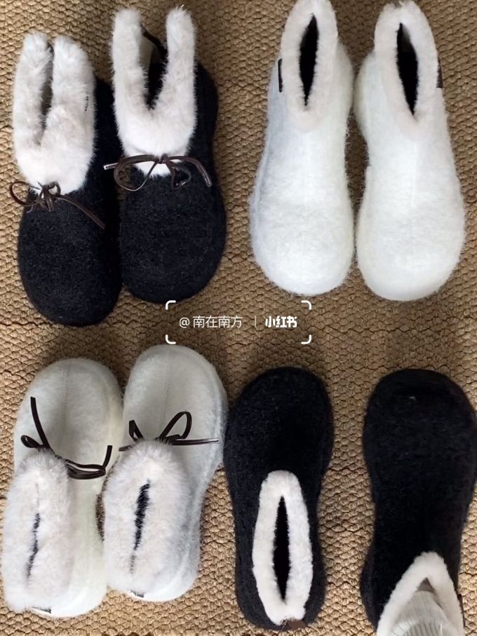 一脚蹬 绒毛/绒面