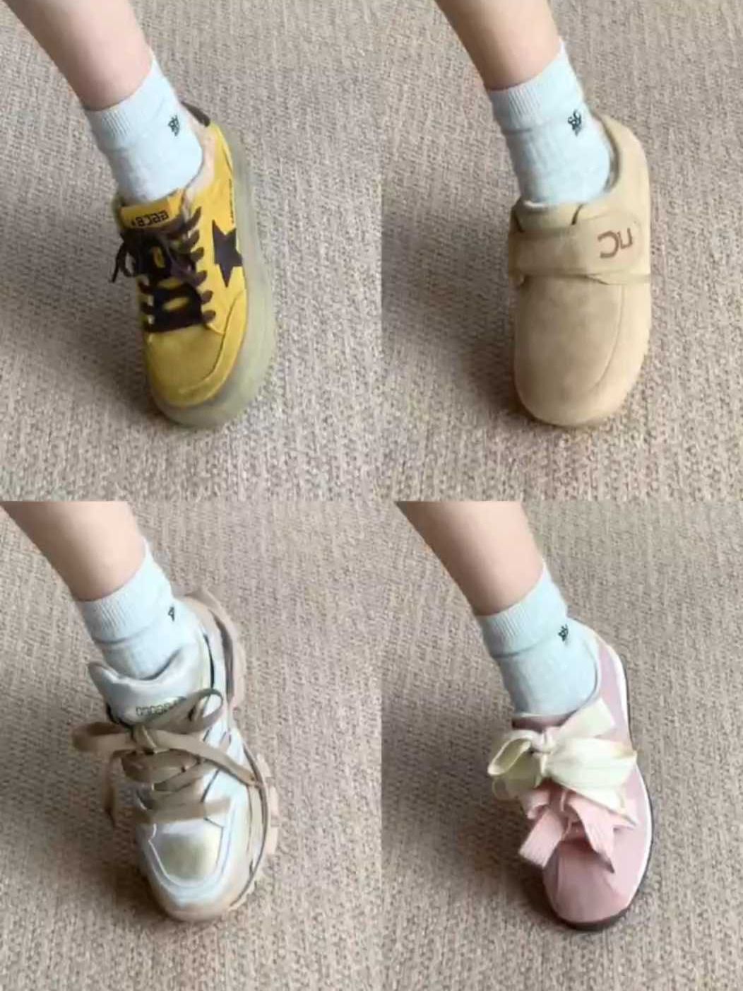 低帮 系带 魔术贴  - VALI鞋履AI设计主图