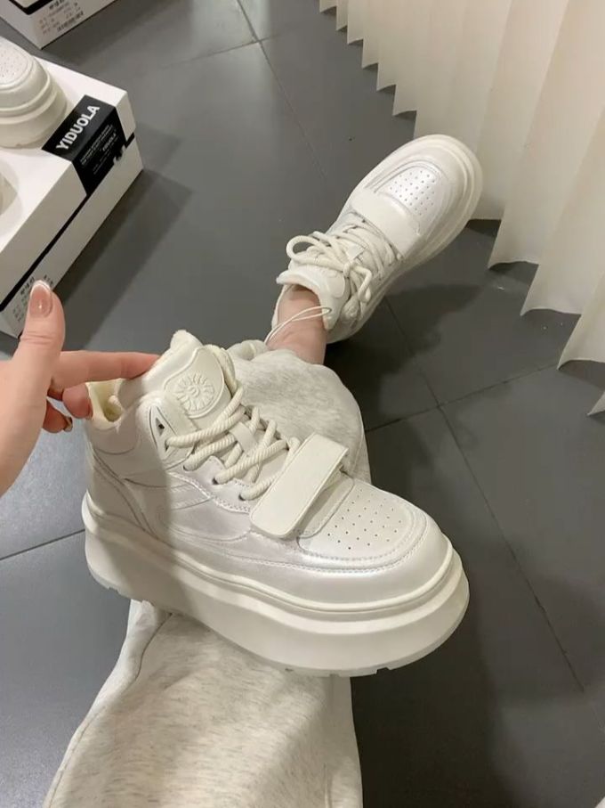 中帮 魔术贴 皮革