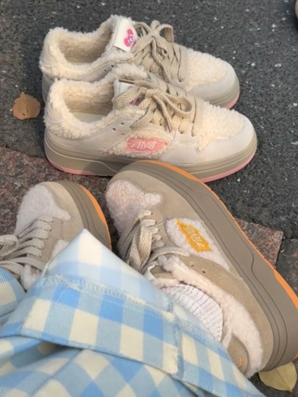 低帮 系带 绒毛/绒面  - VALI鞋履AI设计主图