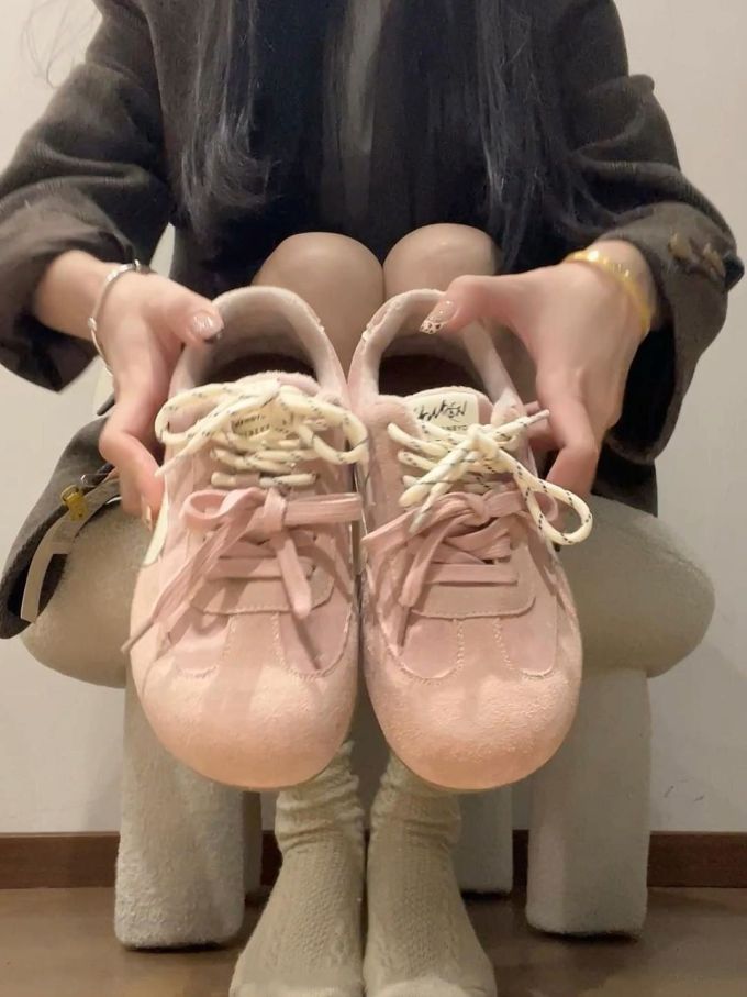 低帮 系带 皮革 