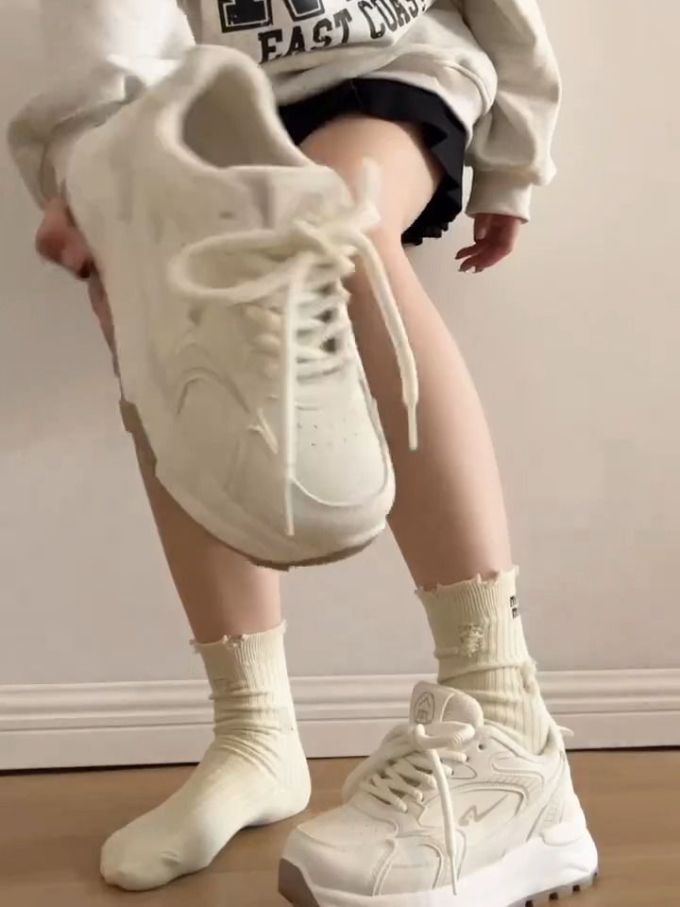 低帮 系带 皮革 