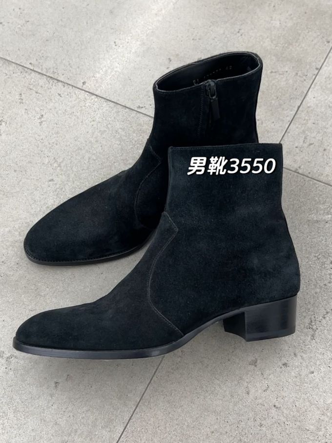 中跟 粗跟 皮革 