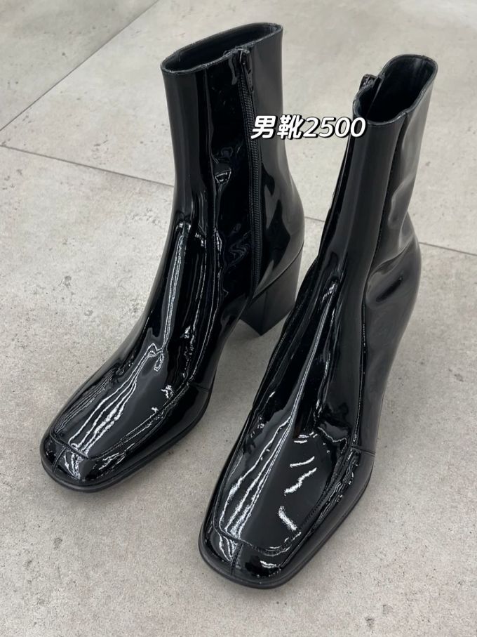 方头 皮革 