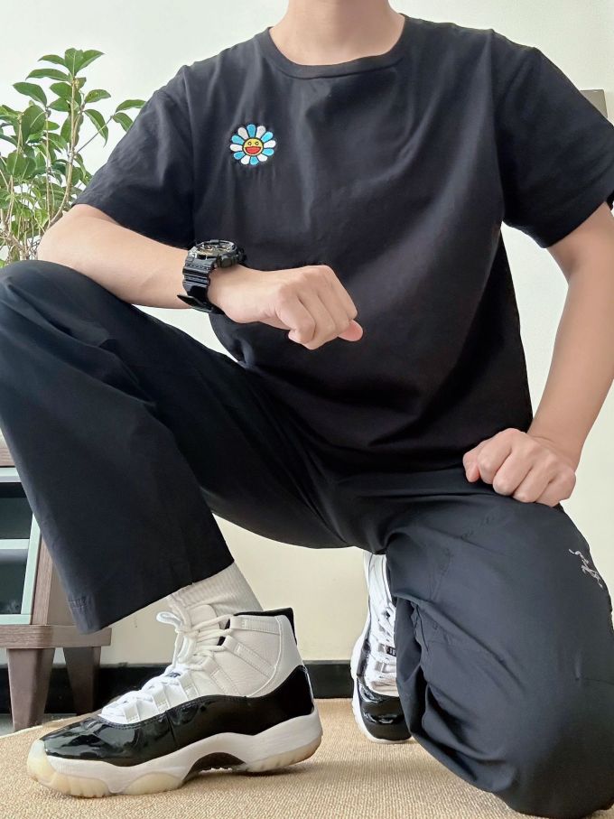 蓝黑色 韩系休闲 休闲