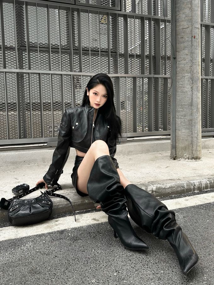 尖头 皮革