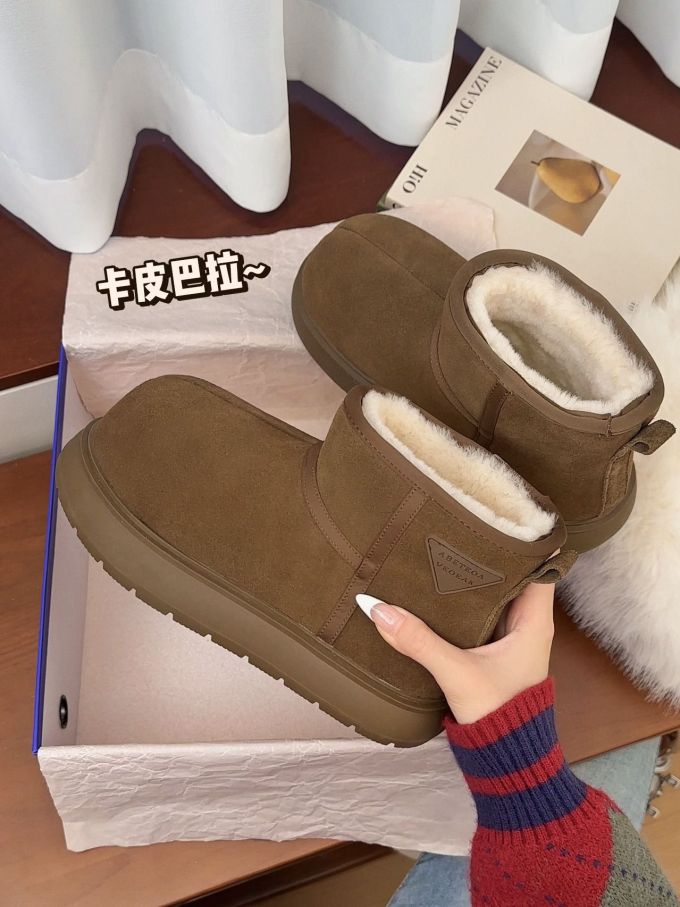 圆头 一脚蹬 皮革