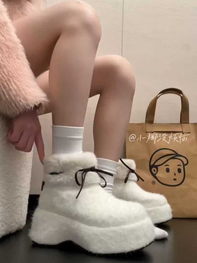 圆头 绒毛/绒面 