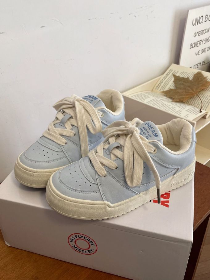 低帮 系带 皮革 