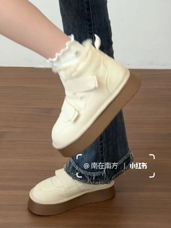魔术贴 皮革 