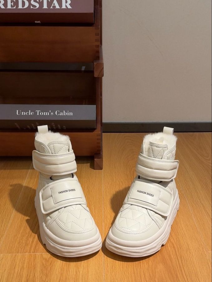 高帮 魔术贴 皮革 