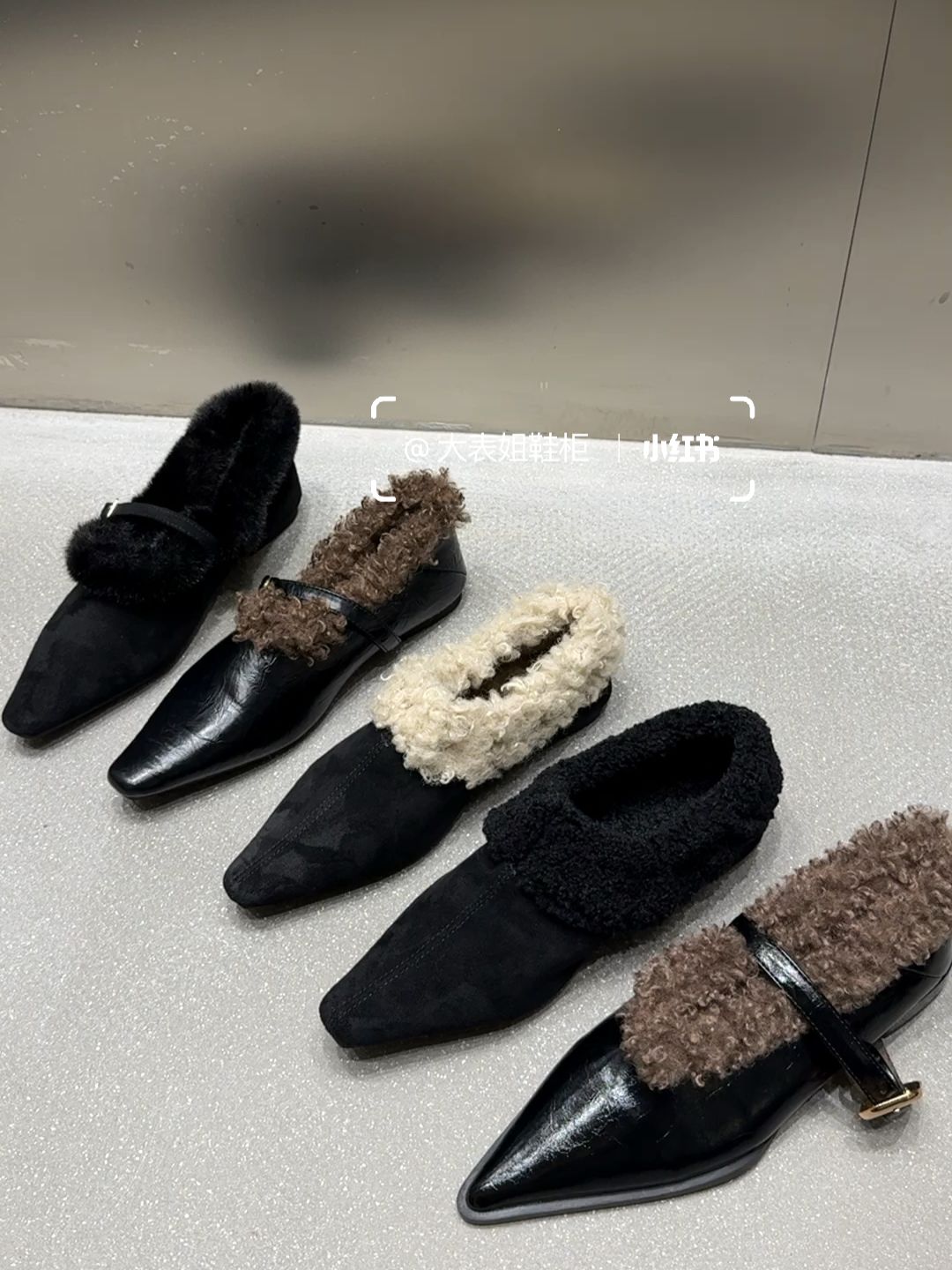 低帮 一脚蹬 绒毛/绒面  - VALI鞋履AI设计主图
