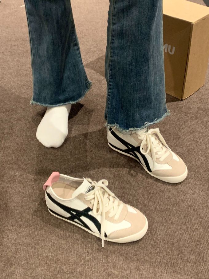 低帮 系带 皮革 
