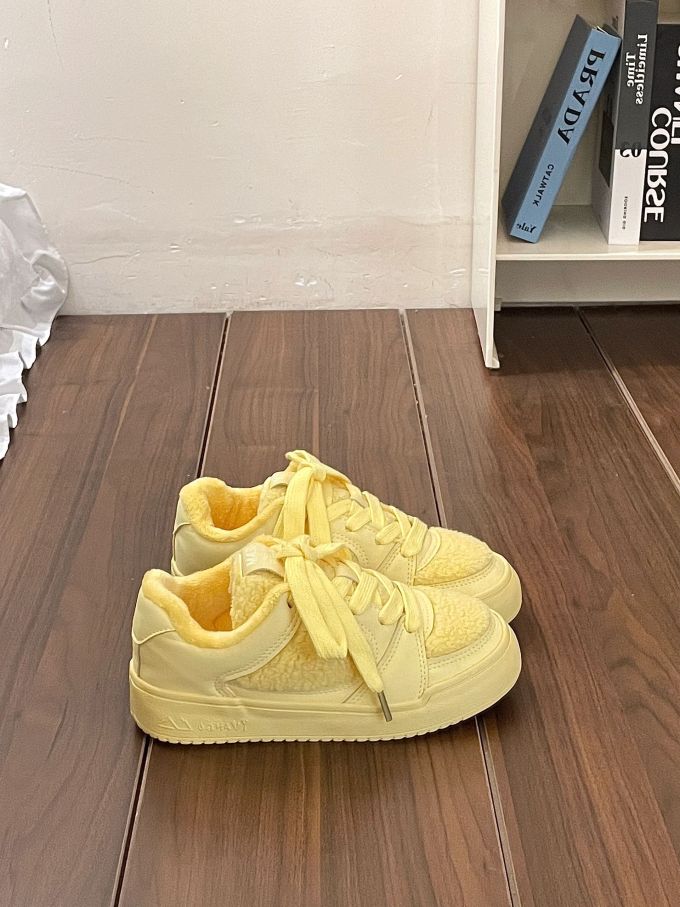低帮 系带 魔术贴 布面 