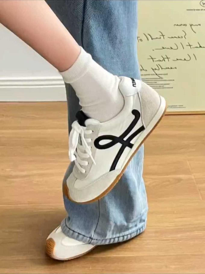 低帮 系带 皮革 