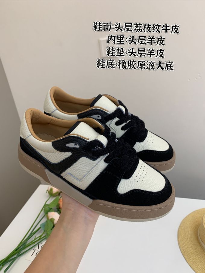 低帮 系带 皮革 