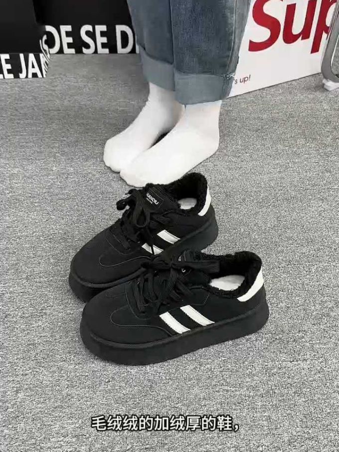 低帮 系带 皮革 