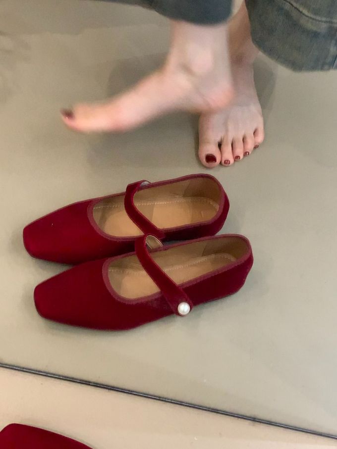 中口鞋 皮革 
