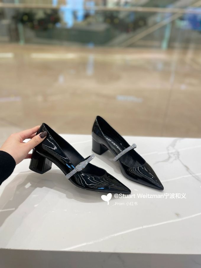 尖头 中口鞋 皮革